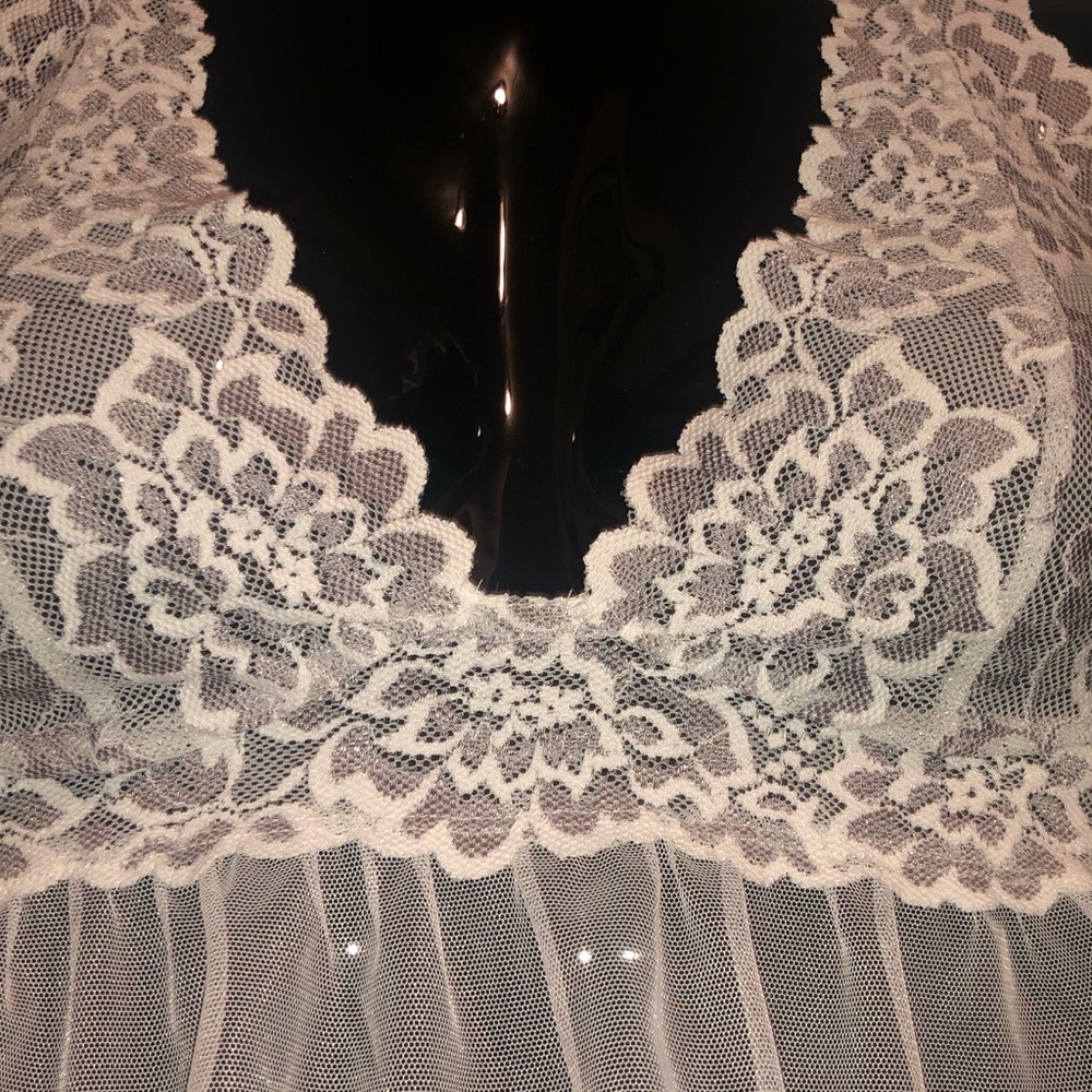 Very Sexy White Babydoll Lingerie